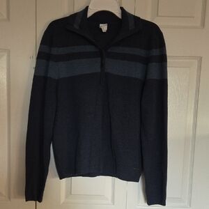 Lole Women's Dark Blue Zip Up Sweater